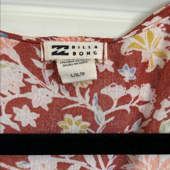 Billabong Floral Long Sleeve Dress - Picture 3 of 3